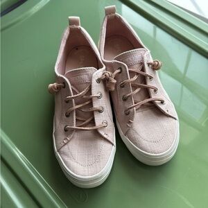 Pink Sperry sneakers sz8